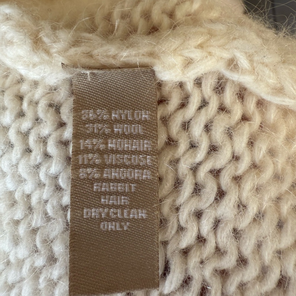 Embroidered Cream Sweater - Picture 5 of 5